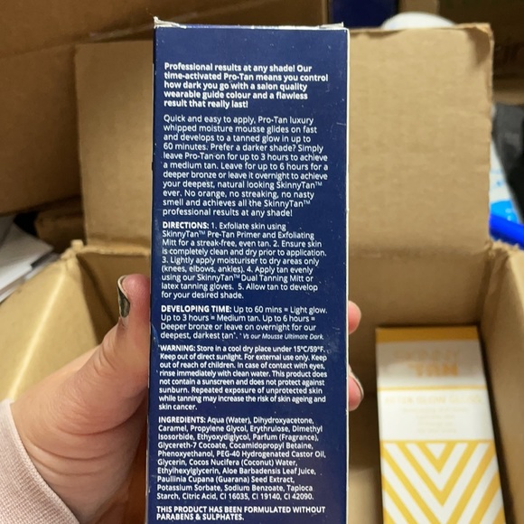 Skinny Tan Set and Tanning Mitt - Picture 7 of 12